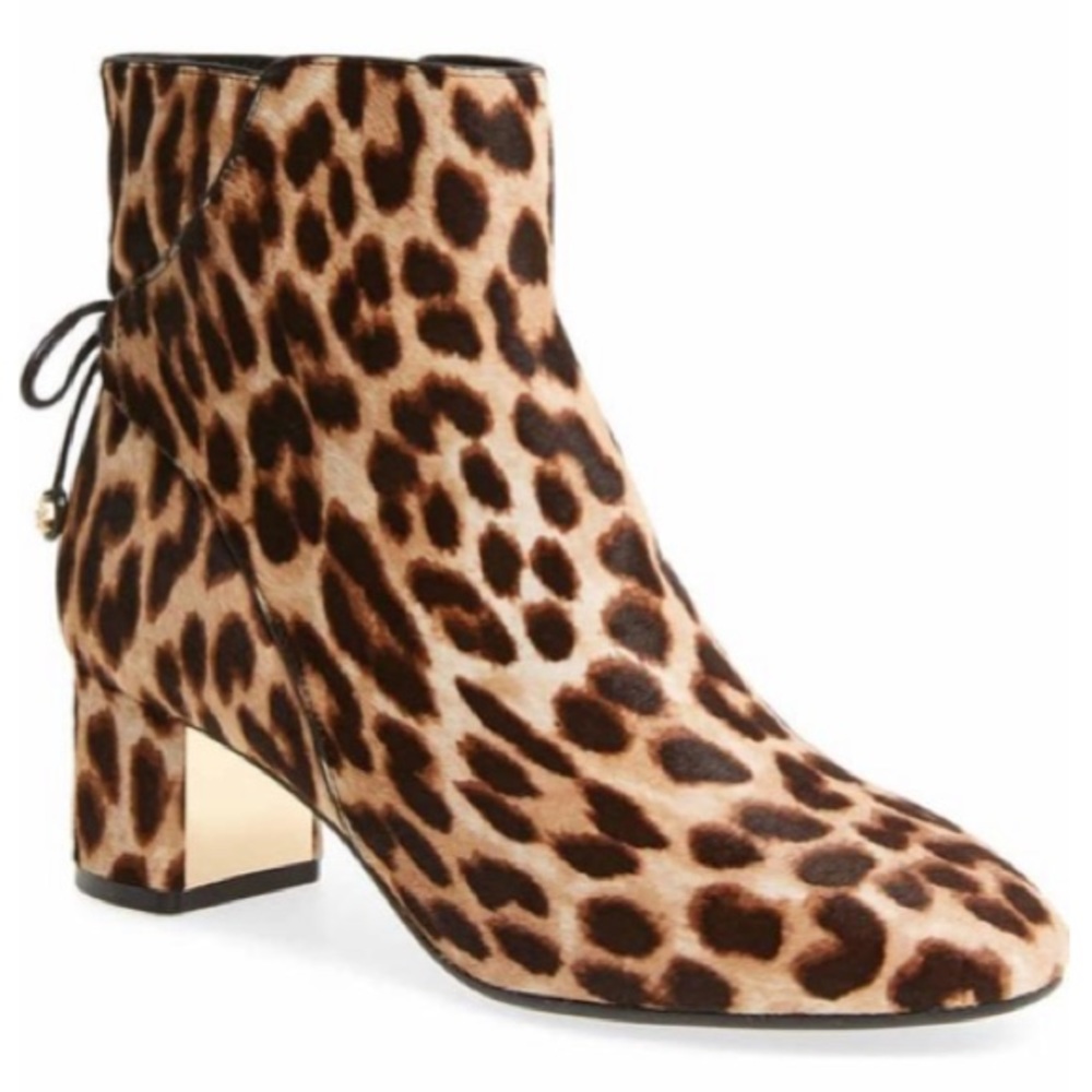 Tory Burch Laila calf hair leopard print bootie - Picture 5 of 7